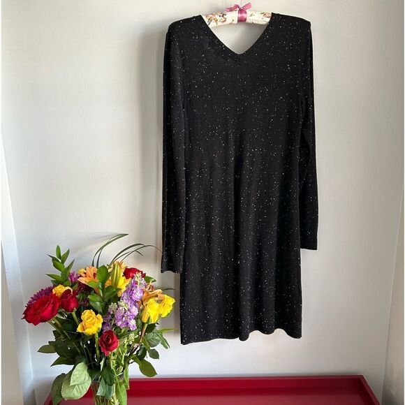 LOFT Faux Wrap Sweater Dress - Picture 4 of 7